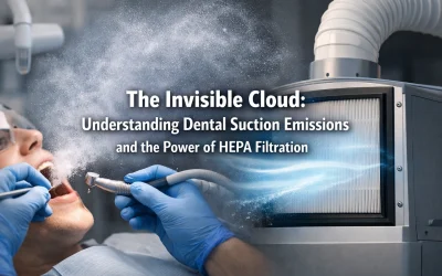The Invisible Cloud: Understanding Dental Suction Emissions and the Power of HEPA Filtration